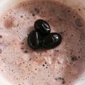 みき☆ハチ's cooksnap of when they made リメイク★お正月の黒豆で簡単黒豆プリン！.