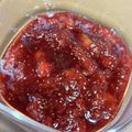 こっチャンまま's cooksnap of when they made きび砂糖で作る♪自家製ごろごろ苺ジャム.