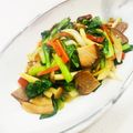 あっこ姉's cooksnap of when they made 夏バテに最適 ☆ 小松菜と焼豚の炒め物.