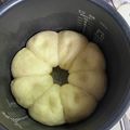 クックPDGWAP☆'s cooksnap of when they made ３合用　炊飯器で簡単パン作り～基本～.