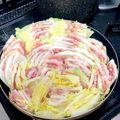 クックP8KGHH☆'s cooksnap of when they made シンプル　簡単　白菜のミルフィーユ鍋。.