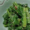 takao_ry's cooksnap of when they made わさび菜のナムル.