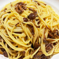 しましまもっぷ's cooksnap of when they made 簡単！なめこの和風パスタ.
