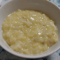 まめしあ's cooksnap of when they made 優しいおかゆ【たまごがゆ】.