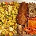お塩と砂糖's cooksnap of when they made 簡単♪カレーチャーハン.