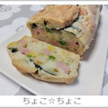 ちょこ☆ちょこ's cooksnap of when they made 魚肉ソーセージとＨＭでケークサレ.
