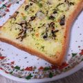 ponnko's cooksnap of when they made 塩コンブとマヨチーズのトースト.