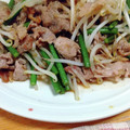 ✏❤☁⚡⏳'s cooksnap of when they made 激ウマ！ニンニクの芽と豚肉のもやし炒め*.