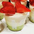 アンブー's cooksnap of when they made ひな祭りのチーズデザート.