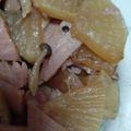 まーやん☆☆'s cooksnap of when they made ご飯がすすむ！大根とベーコンの炒め物.