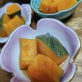 クックXHEIV2☆'s cooksnap of when they made レンジでかぼちゃの煮物.