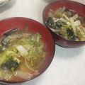 きらり流れ星's cooksnap of when they made ☆簡単☆我が家の具沢山みそ汁　記録用.