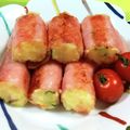 きゃんでぃ×2's cooksnap of when they made お弁当に☆マッシュポテトのベーコン巻き.