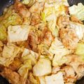 りむつたか's cooksnap of when they made 味噌マヨ♪鶏肉×キャベツ♡炒め.
