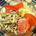 にきけん's cooksnap of when they made サラダに生ハム♪( ´▽｀).
