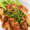 クックG1CG0C☆'s cooksnap of when they made 唐揚げアレンジ！ポン酢で簡単油淋鶏タレ♪.