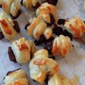 chikk0r0's cooksnap of when they made 冷凍パイシートで簡単◎プチチョコクロ.