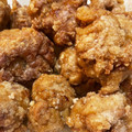 サンタJr's cooksnap of when they made 簡単♪豚こまと蓮根のミックス竜田揚げ.