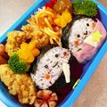 クックQSLFJR☆'s cooksnap of when they made ひな祭りキャラ弁＊簡単まんまるお雛様.