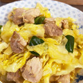 ミアンミアン's cooksnap of when they made 鶏とキャベツのカレーマヨ炒め.