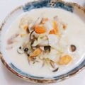 スチニャン's cooksnap of when they made 白菜と鶏肉のクリーム煮.