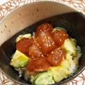 クックRJND7Q☆'s cooksnap of when they made 濃厚な下味でウマうま☆アボガドまぐろ丼.