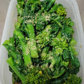 な★みっつ's cooksnap of when they made 菜の花のおひたし。胡麻和え.