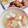 ちょちょこ✫'s cooksnap of when they made 楽ちん♪鮭の具だくさん味噌汁【石狩汁】.