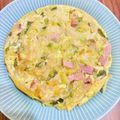 升田さん's cooksnap of when they made キャベツと玉ねぎのオムレツ.