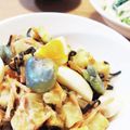 τомоко's cooksnap of when they made サツマイモとゆで卵の塩昆布サラダ.
