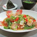 イベ長's cooksnap of when they made 鶏肉と白菜のオイスターソース炒め.