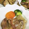 もちっこ橙色's cooksnap of when they made 絶品♪　豚肩ロースのソテイ（スープ煮）.