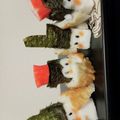 ひろみつばち's cooksnap of when they made ひな祭り♡竹輪と魚ニソで！雛人形♡.