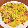 麻's cooksnap of when they made 簡単ヘルシー！お好み焼き風♪.