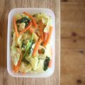 みるく茶's cooksnap of when they made 小松菜と人参とキャベツのナムル♪生姜入り.