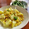 Superlittleboo's cooksnap of when they made じゃがいもとコーンのミルク煮.