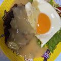 yu-kunmama's cooksnap of when they made ハワイごはん 本格グレイビーロコモコ.