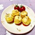 悠愛らぶ☆'s cooksnap of when they made お弁当に♡じゃが丸コーン.