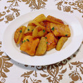 コムギ大好き's cooksnap of when they made 簡単♪鮭と長芋のバター醤油炒め.