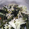 ☆卵大好き☆'s cooksnap of when they made 簡単！早い！もやしとキャベツの和え物.