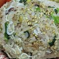 ゆけり３兄弟's cooksnap of when they made 朝食お弁当にほうれん草しらす鰹節おにぎり.