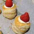黒ひつじ亭's cooksnap of when they made 子供おやつ　いちご生クリームパイ.