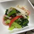 Halü★mama's cooksnap of when they made 時短☆小松菜ともやしの具沢山お浸し♪.