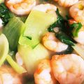 kiyo0120's cooksnap of when they made 銀杏入り！海老とチンゲン菜の塩炒め.