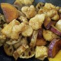 okazakana's cooksnap of when they made 分量簡単な絶品大皿おかず!鶏蓮根と薩摩芋.