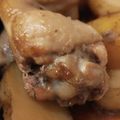 れそそ's cooksnap of when they made 手羽元とじゃがいもの照り煮.
