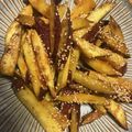 Takkas's cooksnap of when they made 揚げないカラッと大学芋風.