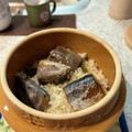 クック8008☆'s cooksnap of when they made 峠の釜めしの器で作るさんまの炊き込みご飯.