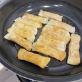 クック14WRNF☆'s cooksnap of when they made 子供が喜ぶ！餃子の皮のささみチーズまき！.