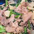こむぎはうす's cooksnap of when they made 豚バラと長芋のオイスター炒め.